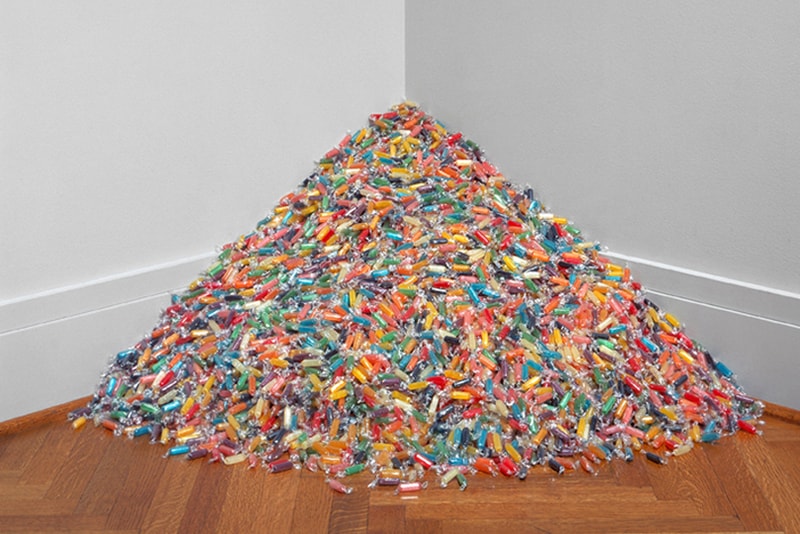Damien Hirst and Felix Gonzales-Torres "Visual Candy" Installation 