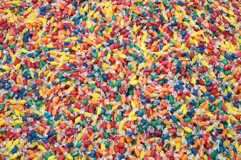 Damien Hirst and Felix Gonzales-Torres "Visual Candy" Installation 
