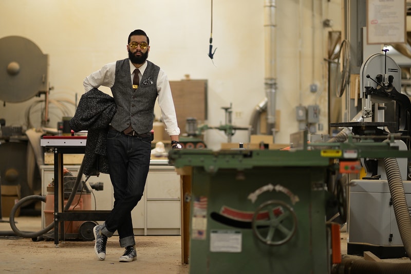 Dapper Lou Presents the Converse Jack Purcell Black + White