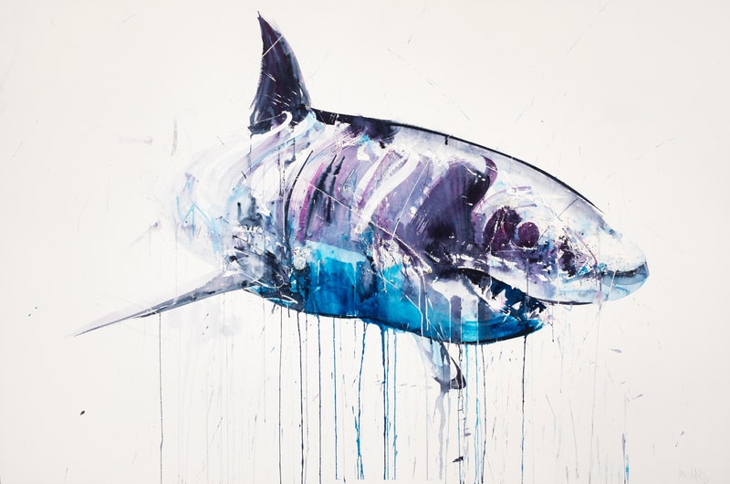 Dave White "Aquatic" Exhibition @ Lawrence Alkin Gallery
