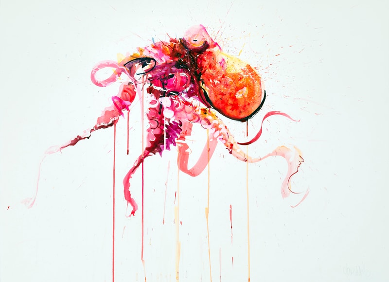 Dave White "Aquatic" Exhibition @ Lawrence Alkin Gallery