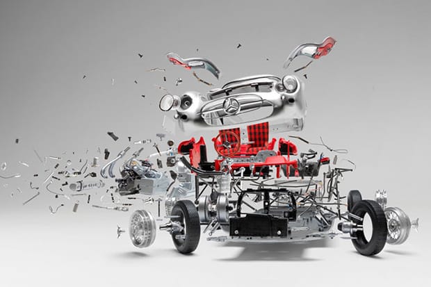 Fabian Oefner Blows Up Classic Sports Cars