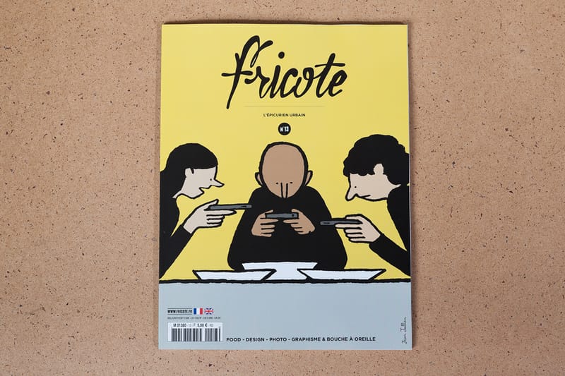 Fricote Issue #13 Features Marc Newson, André, That Food Cray !!!, Yué Wu and Eddie Huang