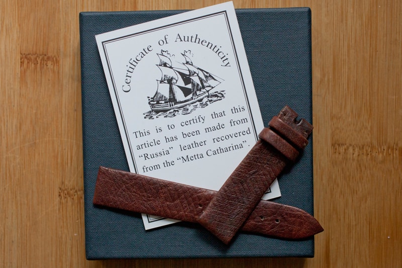 HODINKEE and GJ Cleverly Present Rare 227-Year-Old Leather Straps