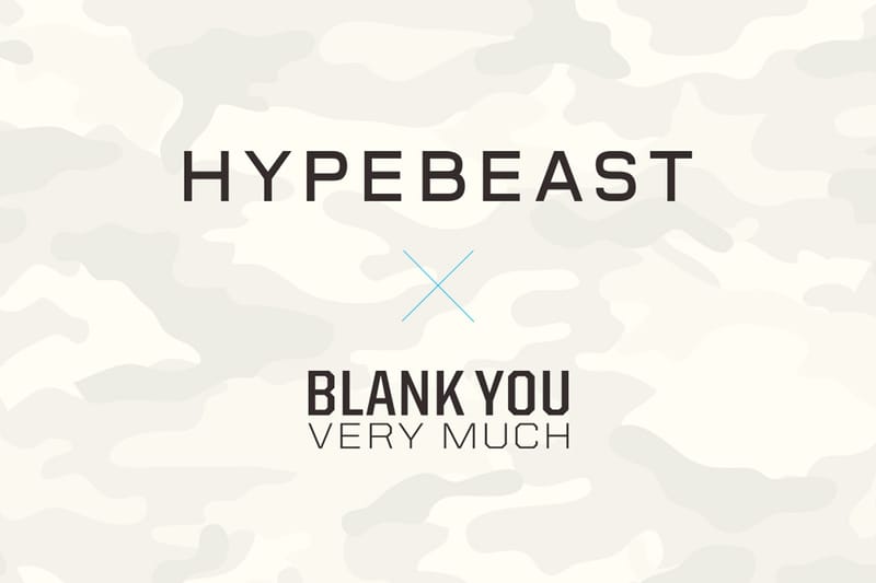 Win $1,500 USD and Have Your Design Featured as Part of the HYPEBEAST x Blank You Very Much T-Shirt Contest