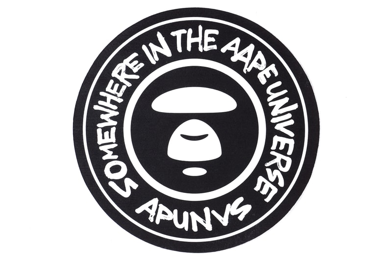 I.T. x AAPE by A Bathing Ape 25th Anniversary Circle Rug