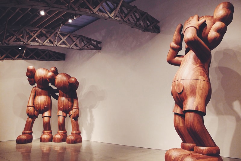 KAWS "At This Time" and "Along The Way" Installation @ Mary Boone Gallery