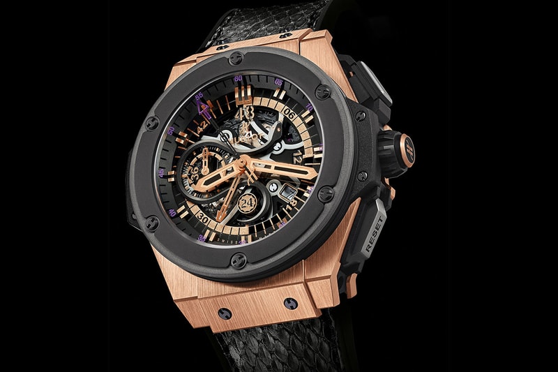 Kobe Bryant x Hublot King Power Black Mamba King Gold