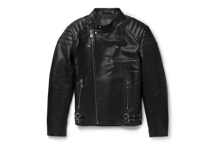 McQ by Alexander McQueen Quilted Leather Biker Jacket