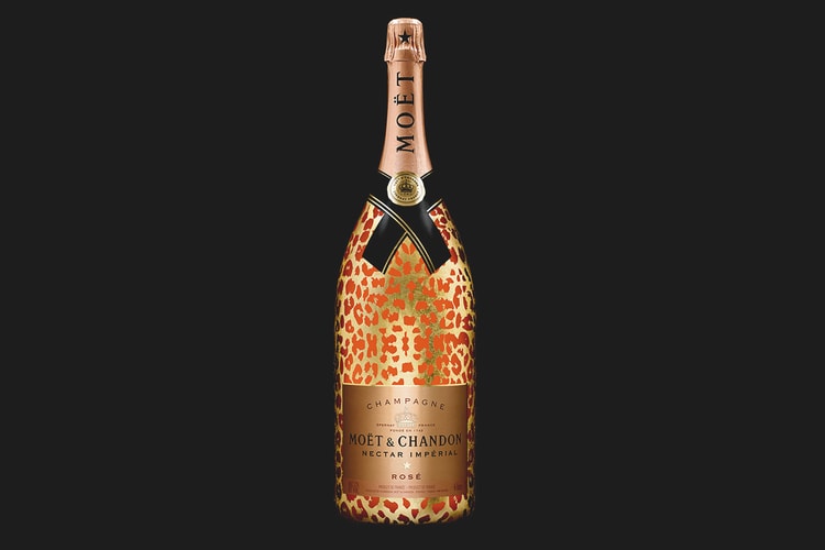 Moët & Chandon Moët Nectar Impérial Rosé Leopard Luxury Edition Methuselah Bottle