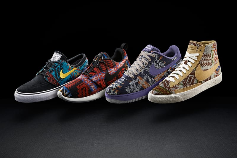 nike blazer mid pendleton