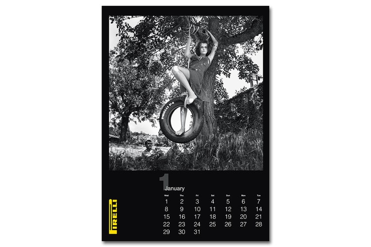Pirelli Helmut Newton 2014 Cal: 27 Years in the Making