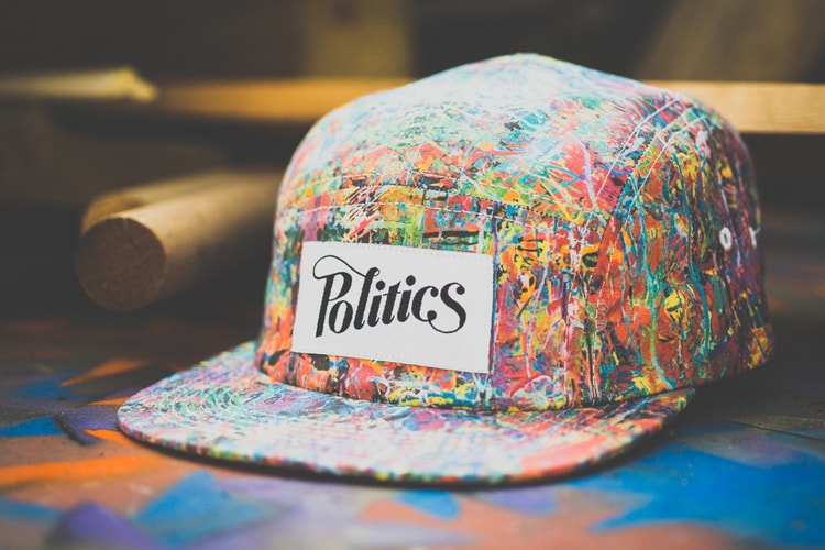 Politics Logo 5 Panel Snapback "Troisi'"