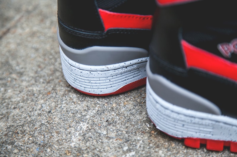 PONY M-100 Hi Black/Red