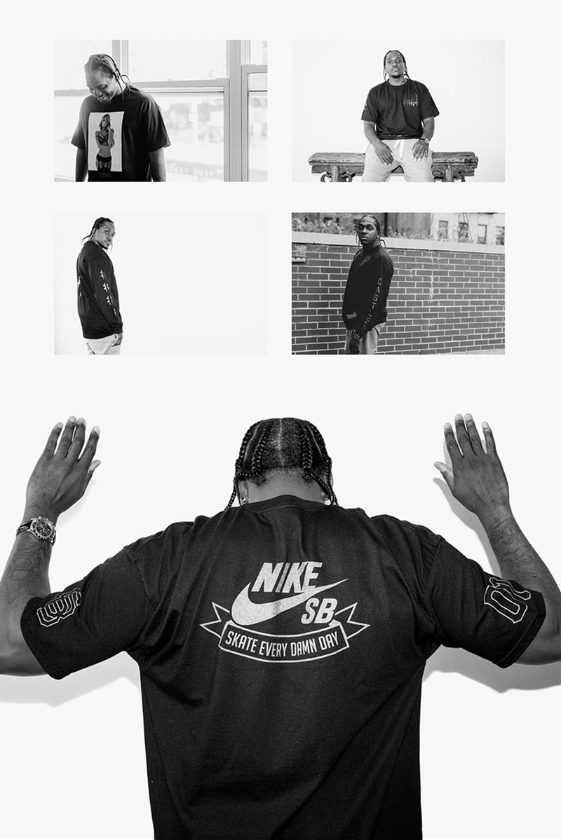Pusha T Shot by Van Styles for PacSun's "Black Out Pack" Collection