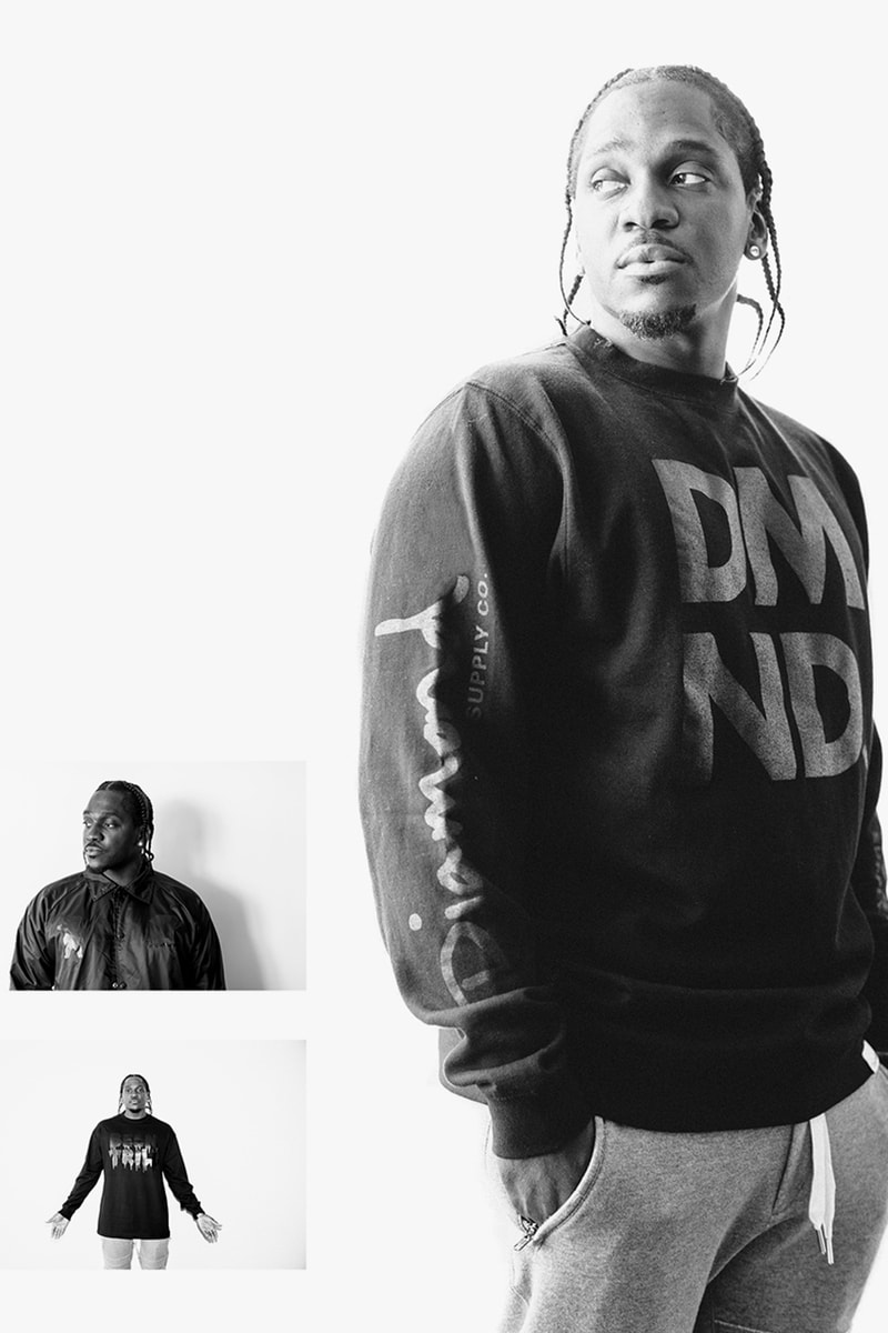 Pusha T Shot by Van Styles for PacSun's "Black Out Pack" Collection