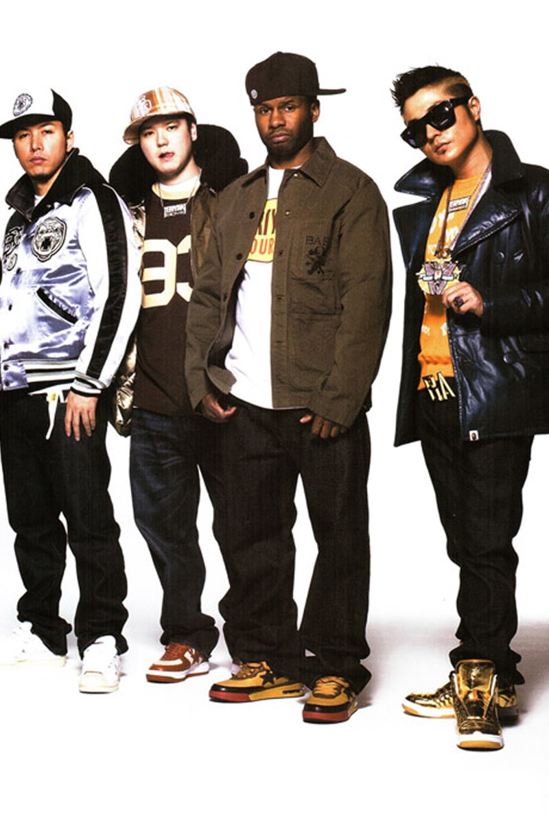 A Look Back at Pharrell, Kanye West and Big Sean Alongside NIGO in A Bathing Ape's Fall/Winter 2008 MOOK