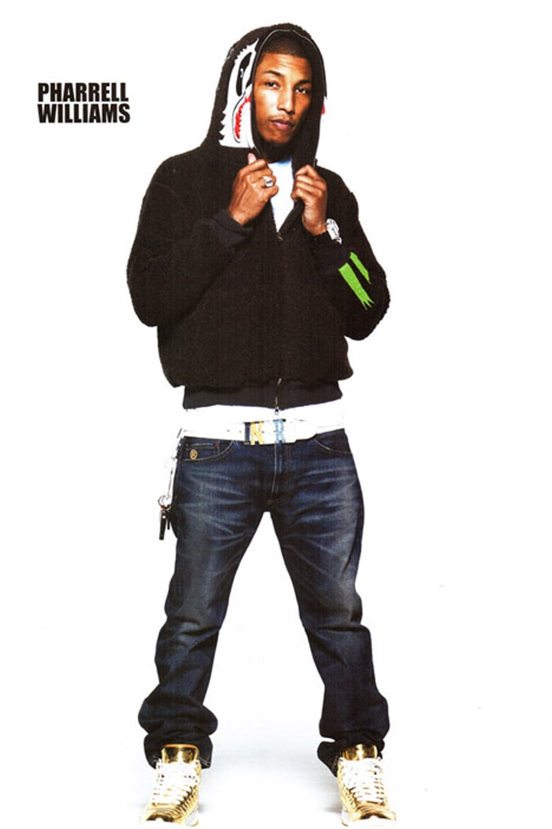 A Look Back at Pharrell, Kanye West and Big Sean Alongside NIGO in A Bathing Ape's Fall/Winter 2008 MOOK