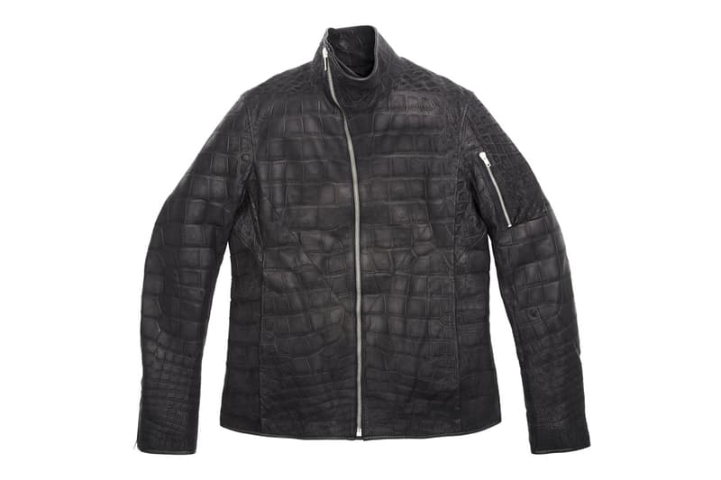 Rick Owens' $58,000 USD Mollino Crocodile Jacket for Barneys & Jay Z's "A New York Holiday"