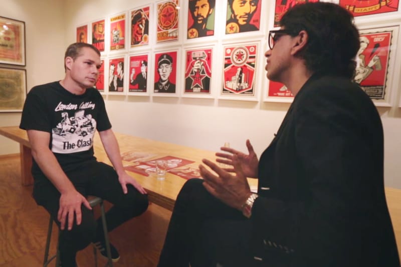 Shepard Fairey Talks About Rebel Music Series with MTV
