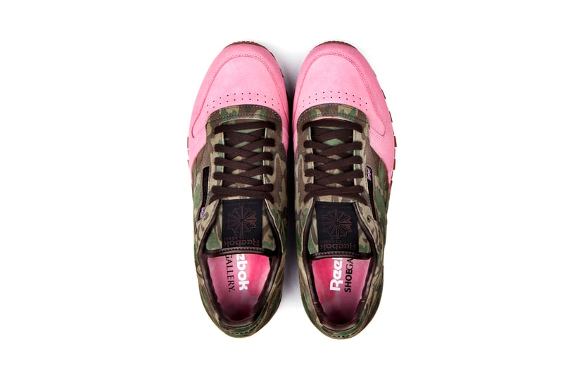 Shoe Gallery x Reebok Classic Leather 30th Anniversary “Flamingoes at War” 