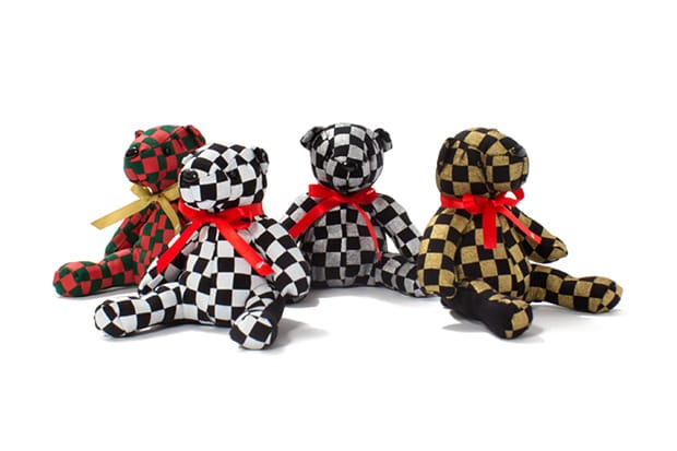 Stussy 2013 Holiday Checker Bear