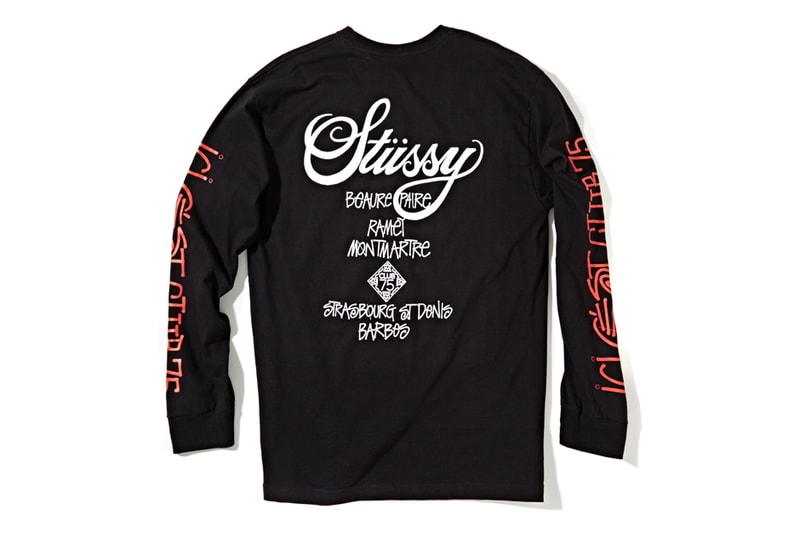 Stussy x Ed Banger Club 75 "10 Year Anniversary" T-Shirts