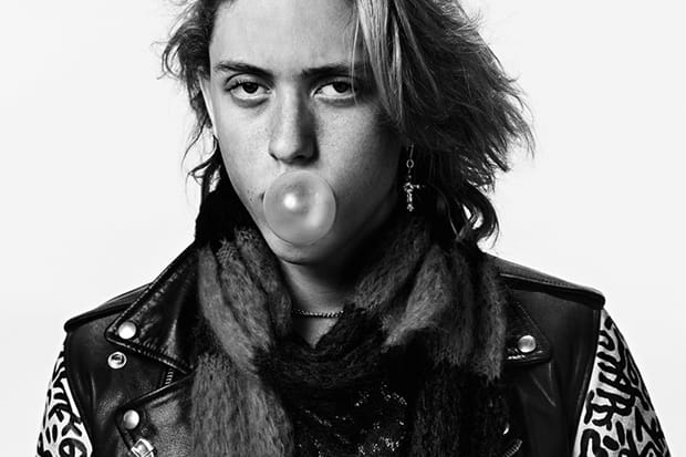 Sumi Ink Club x Saint Laurent Leather Jacket