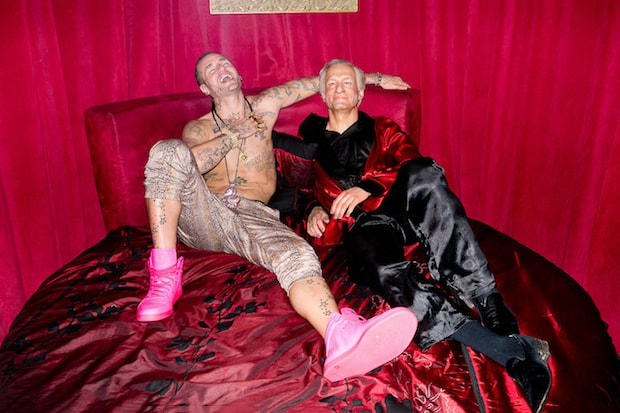 Terry Richardson Photographs RiFF RaFF at a Wax Museum 