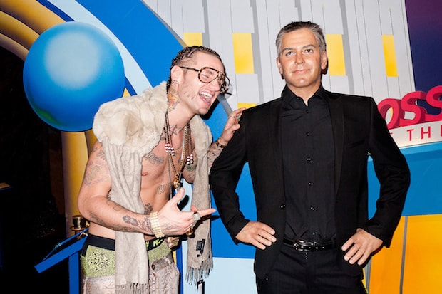 Terry Richardson Photographs RiFF RaFF at a Wax Museum 