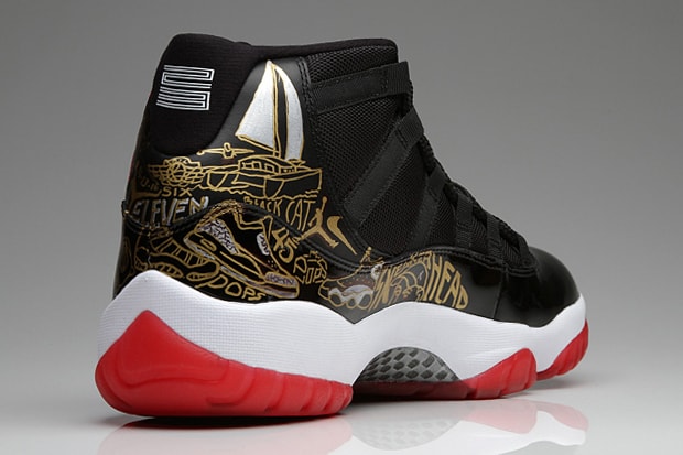 Tinker Hatfield's Custom Pair of Air Jordan 11s for Sole Collector's Steve Mulholland