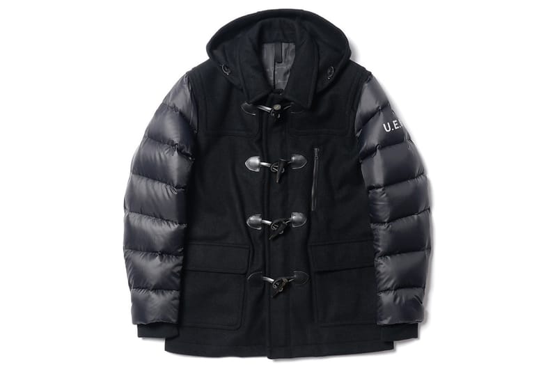 uniform experiment Down Sleeve Short Duffle Coat 