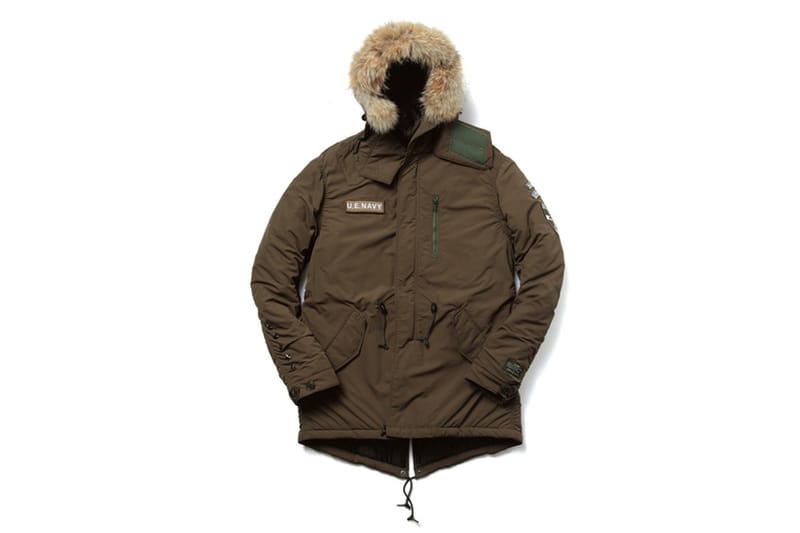 uniform experiment 2013 Fall/Winter Padded Mods Coat