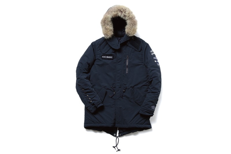 uniform experiment 2013 Fall/Winter Padded Mods Coat
