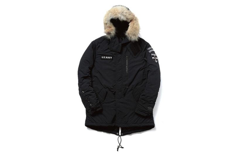 uniform experiment 2013 Fall/Winter Padded Mods Coat