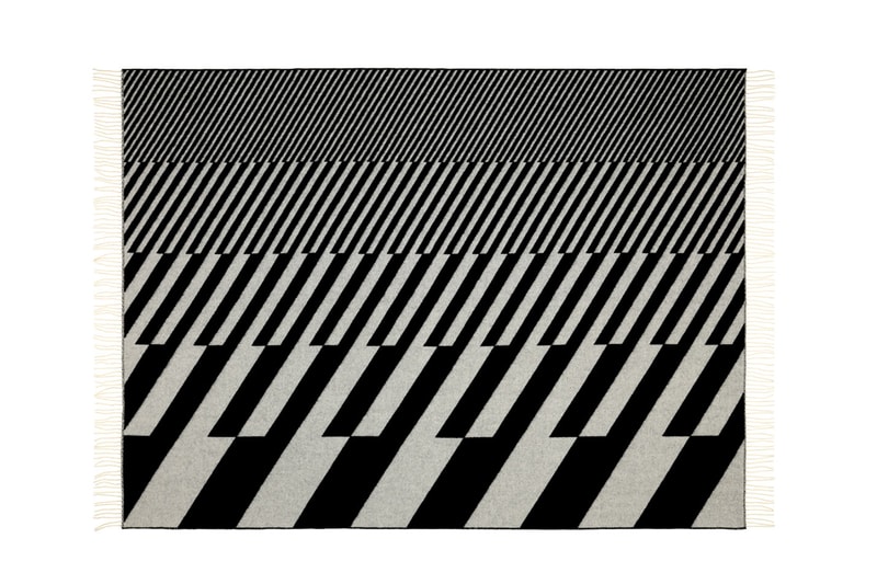 Vitra Jacquard Print Woven Merino Blankets with Eames & Gerard Prints