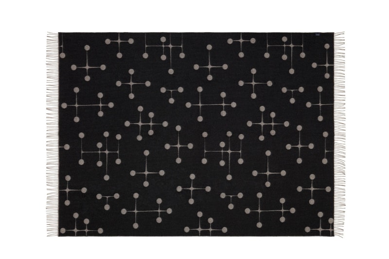 Vitra Jacquard Print Woven Merino Blankets with Eames & Gerard Prints