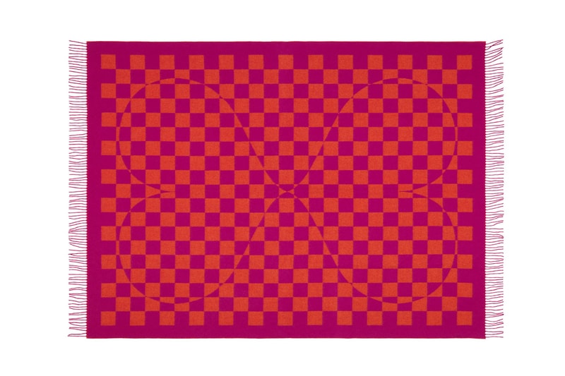Vitra Jacquard Print Woven Merino Blankets with Eames & Gerard Prints