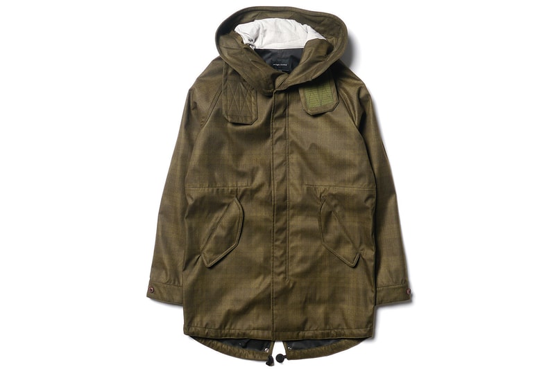 wings + horns Fishtail Parka