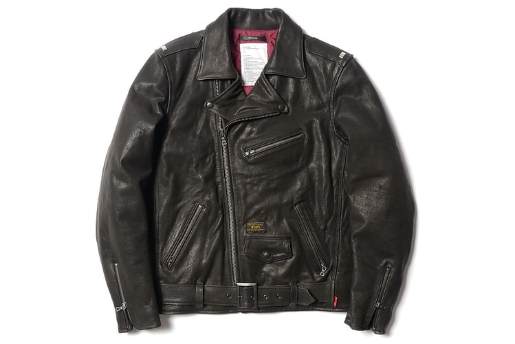 WTAPS Leather Riders Jacket