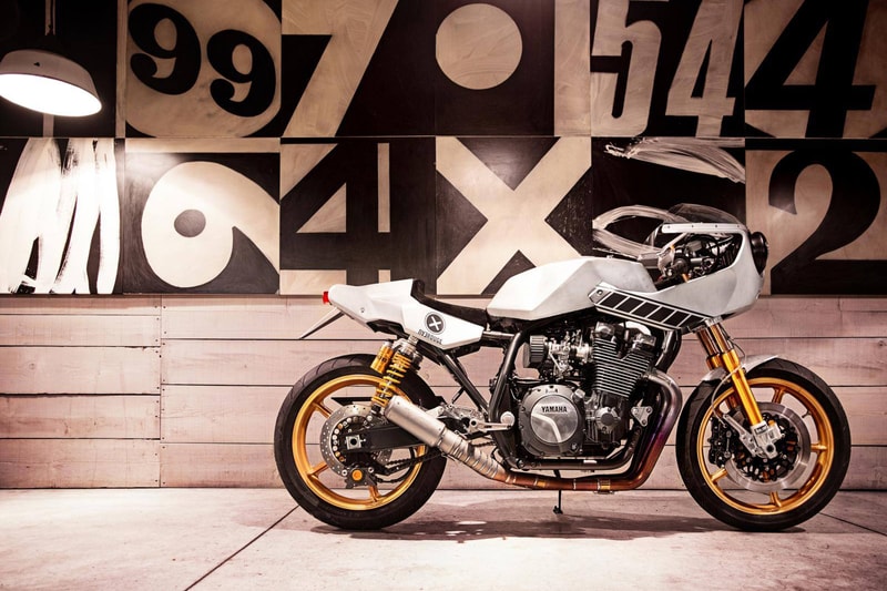 Yard Built Yamaha XJR1300 "Eau Rouge" by Deus Ex Machina Italy