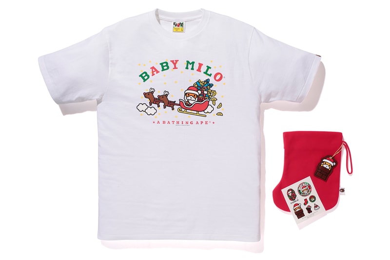 A Bathing Ape BABY MILO Christmas Collection
