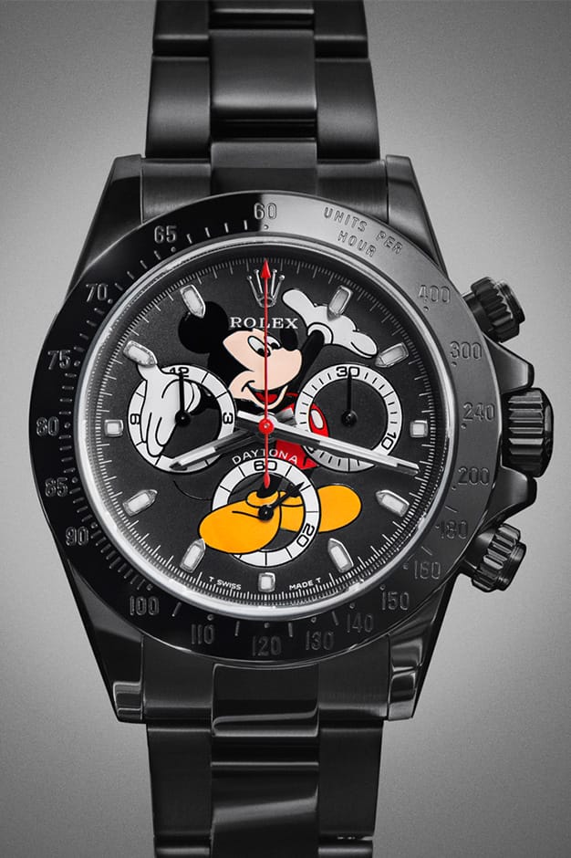 vintage rolex mickey mouse watch