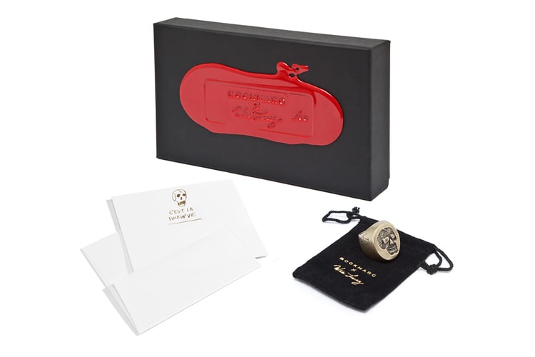 Bookmarc x Wes Lang 14K Gold Leaf Stationery and Box