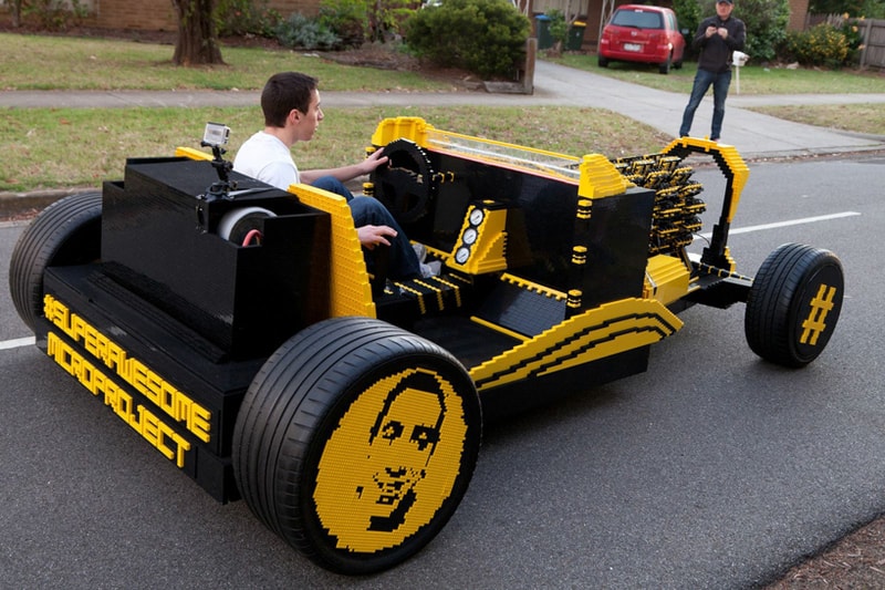 Check Out This Full-Scale, Air-Powered LEGO Hot Rod