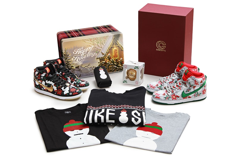 Concepts for Nike SB 2013 "Ugly Sweater" Pack