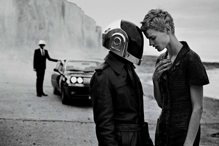 Daft Punk Stars in Editorial for M Le Monde 