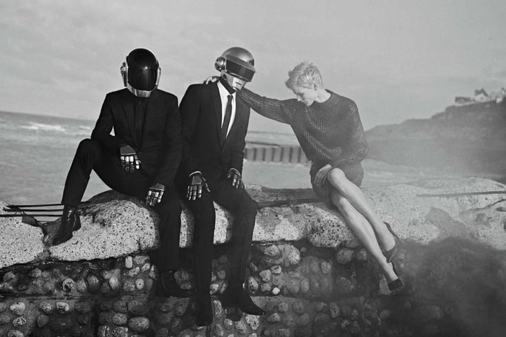 Daft Punk Stars in Editorial for M Le Monde 