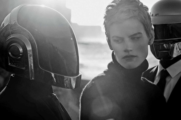 Daft Punk Stars in Editorial for M Le Monde 