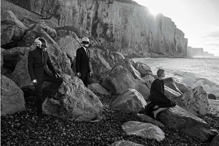 Daft Punk Stars in Editorial for M Le Monde 
